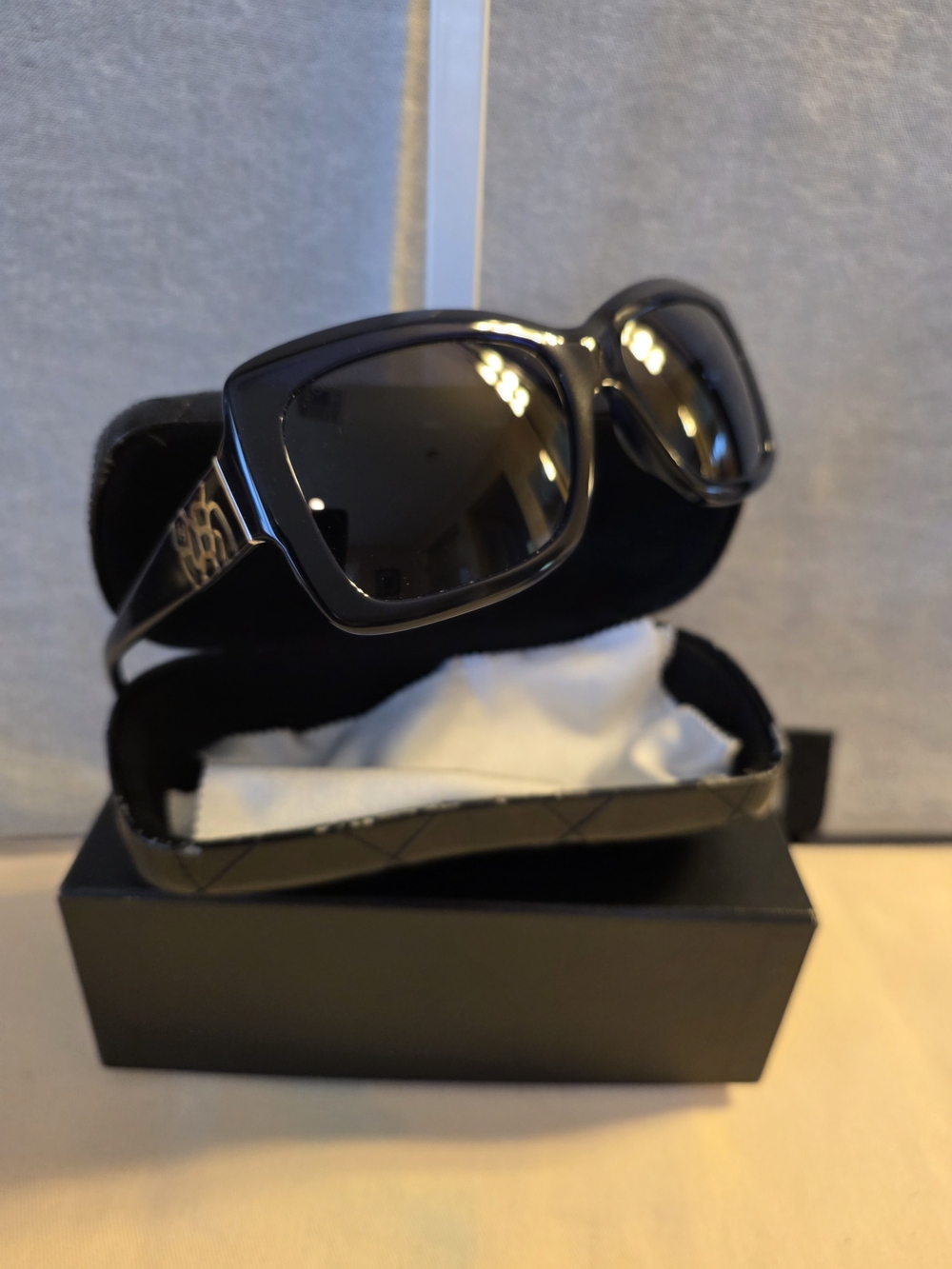 CHANEL Oversized Square Women's Sunglasses